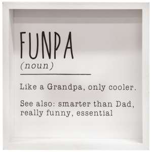 Funpa Definition Framed Box Sign - Blissful Boutique