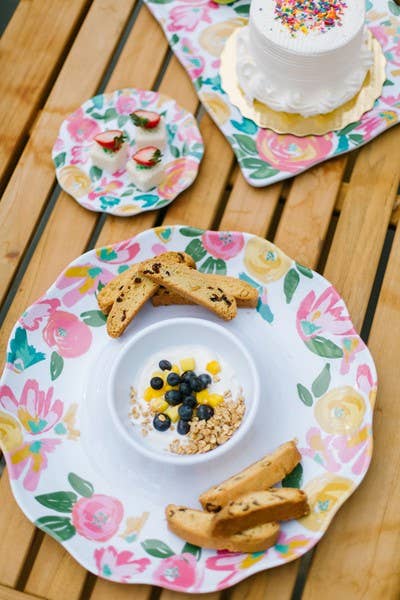 Garden Party Melamine Chip & Dip - Blissful Boutique