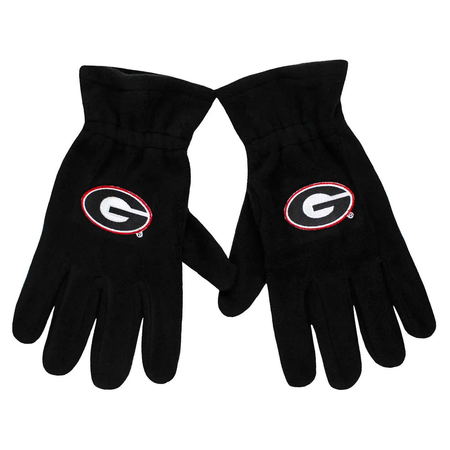 Georgia Bulldog Fleece Gloves - Blissful Boutique
