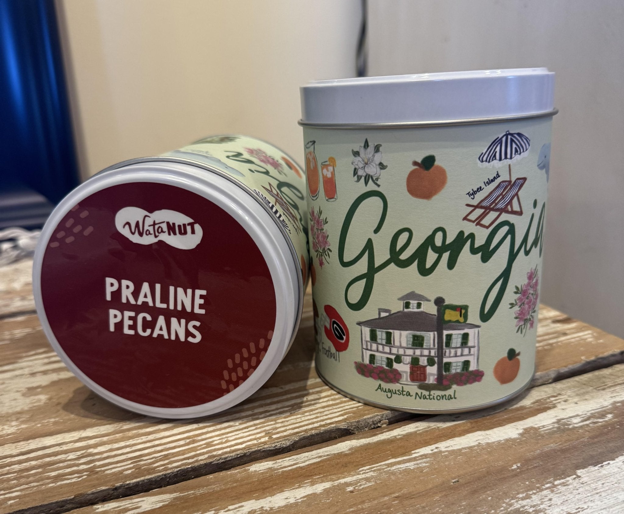Georgia Praline Pecan Tin - Blissful Boutique