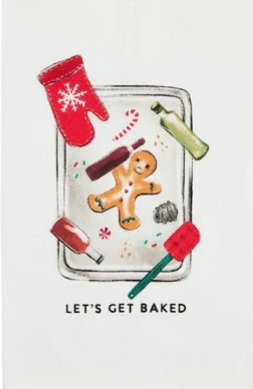 Gingerbread Man Tea Towel - Blissful Boutique