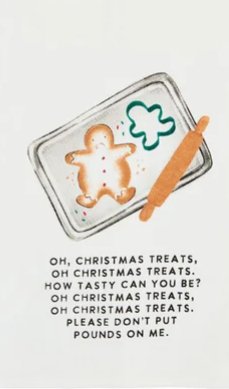 Gingerbread Man Tea Towel - Blissful Boutique