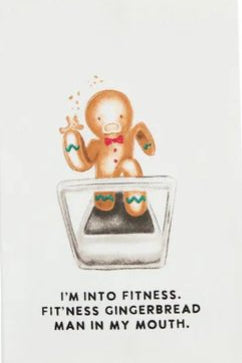 Gingerbread Man Tea Towel - Blissful Boutique