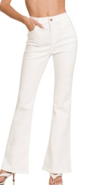 High Rise Boot Cut Pants - Blissful Boutique