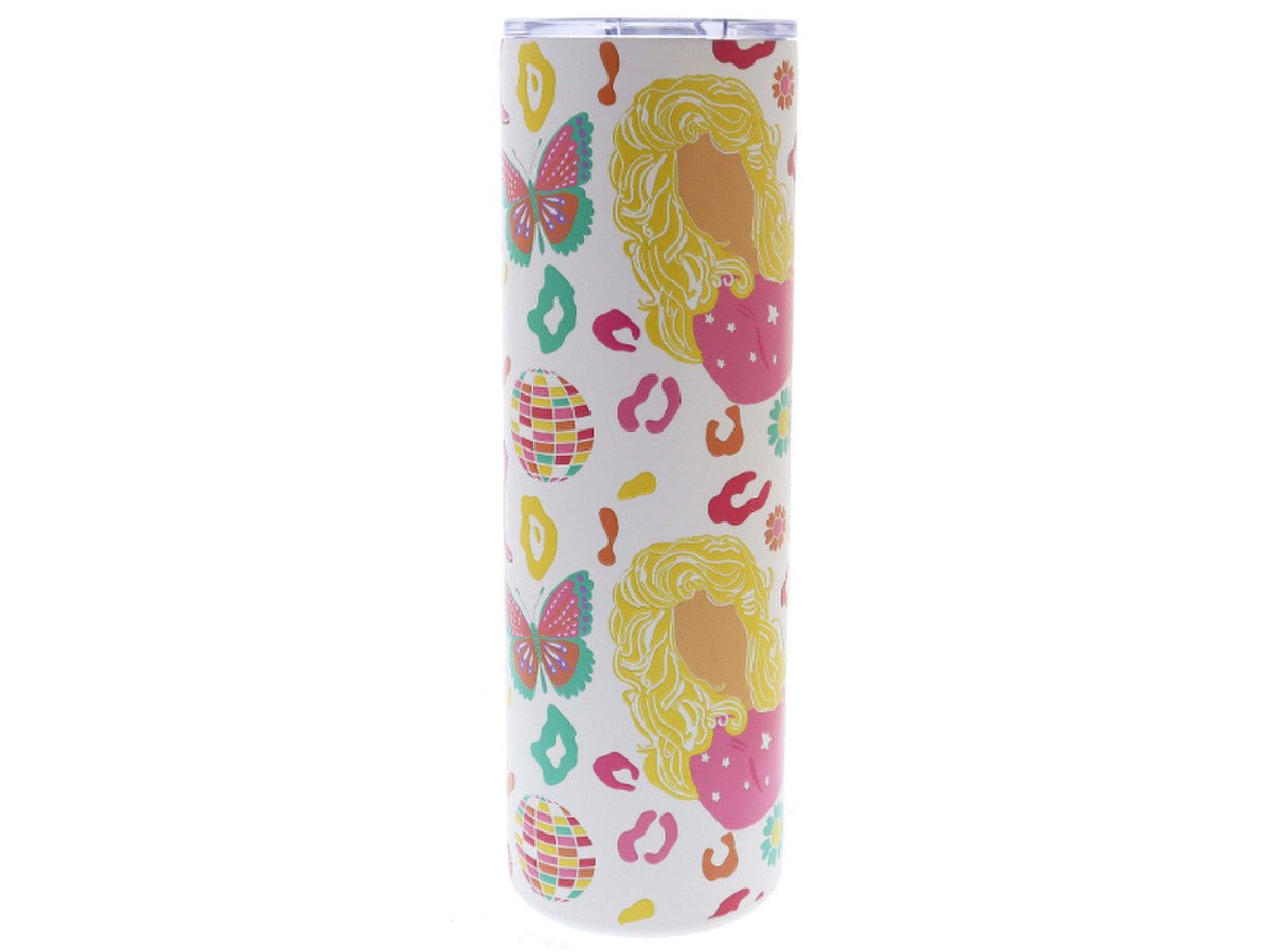 Higher the Hair 30 Oz. Skinny Tumbler with Lid & Straw - Blissful Boutique