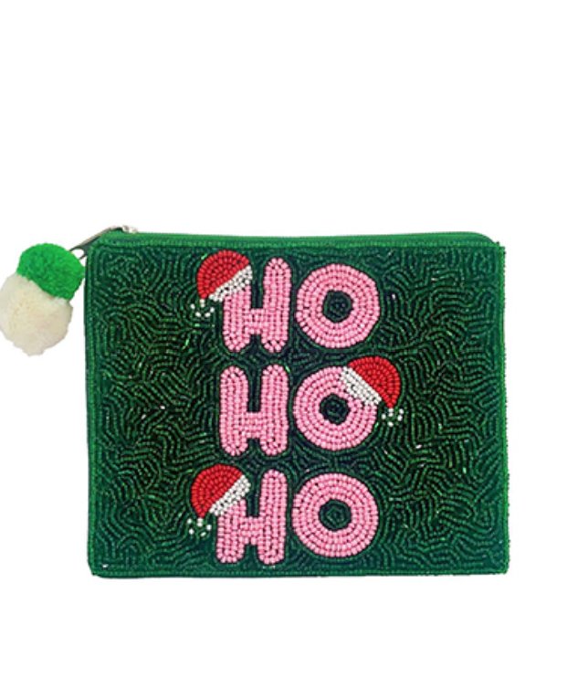 Ho, Ho, Ho Change Purse - Blissful Boutique