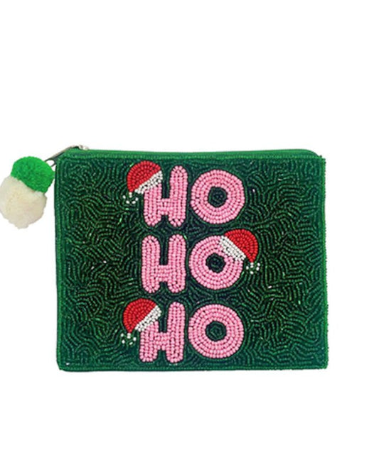 Ho, Ho, Ho Change Purse - Blissful Boutique