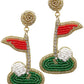 Hole in One Golf Earrings - Blissful Boutique