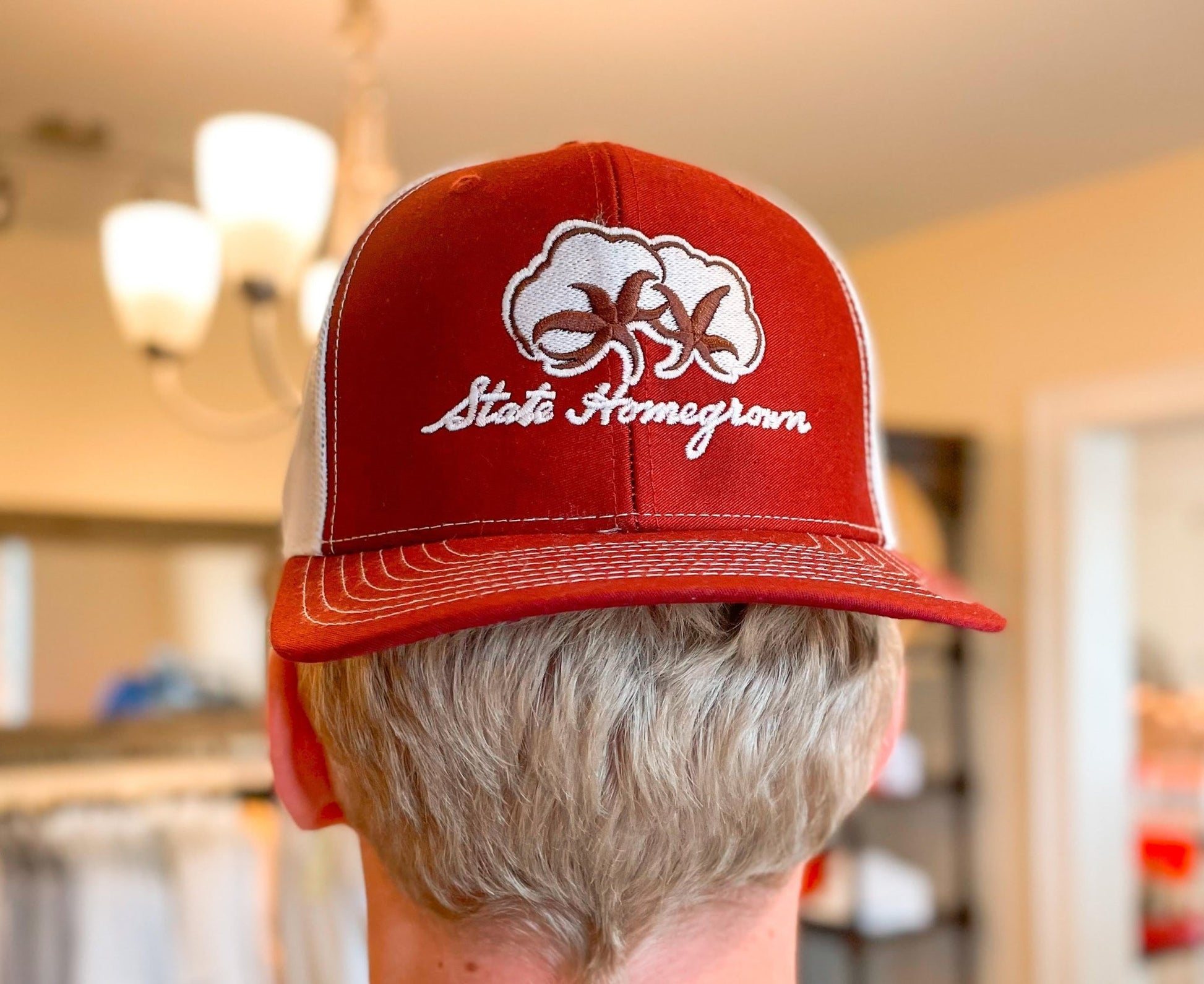 Homegrown Cotton Trucker Hat - Blissful Boutique