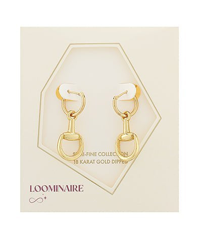 Horseshoe Earrings - Blissful Boutique
