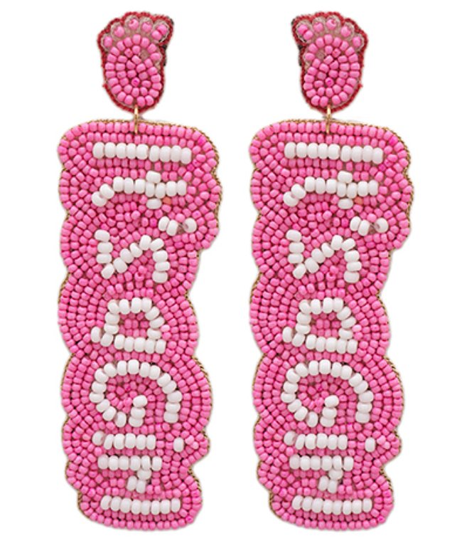 It's a.... Seed Bead Drop Earrings - Blissful Boutique