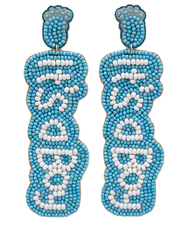 It's a.... Seed Bead Drop Earrings - Blissful Boutique