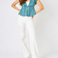 Judy Blue High Waist Wide Leg Jeans White - Blissful Boutique