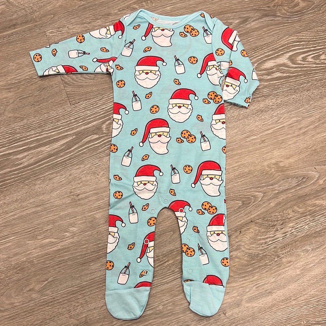 Kids Milk N' Cookies Jammie Onesie - Blissful Boutique