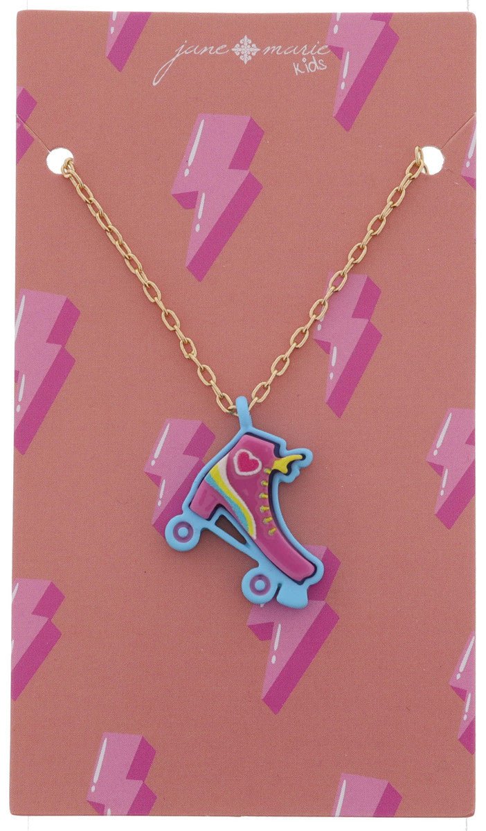 Kids Multi Roller Skate Necklace - Blissful Boutique