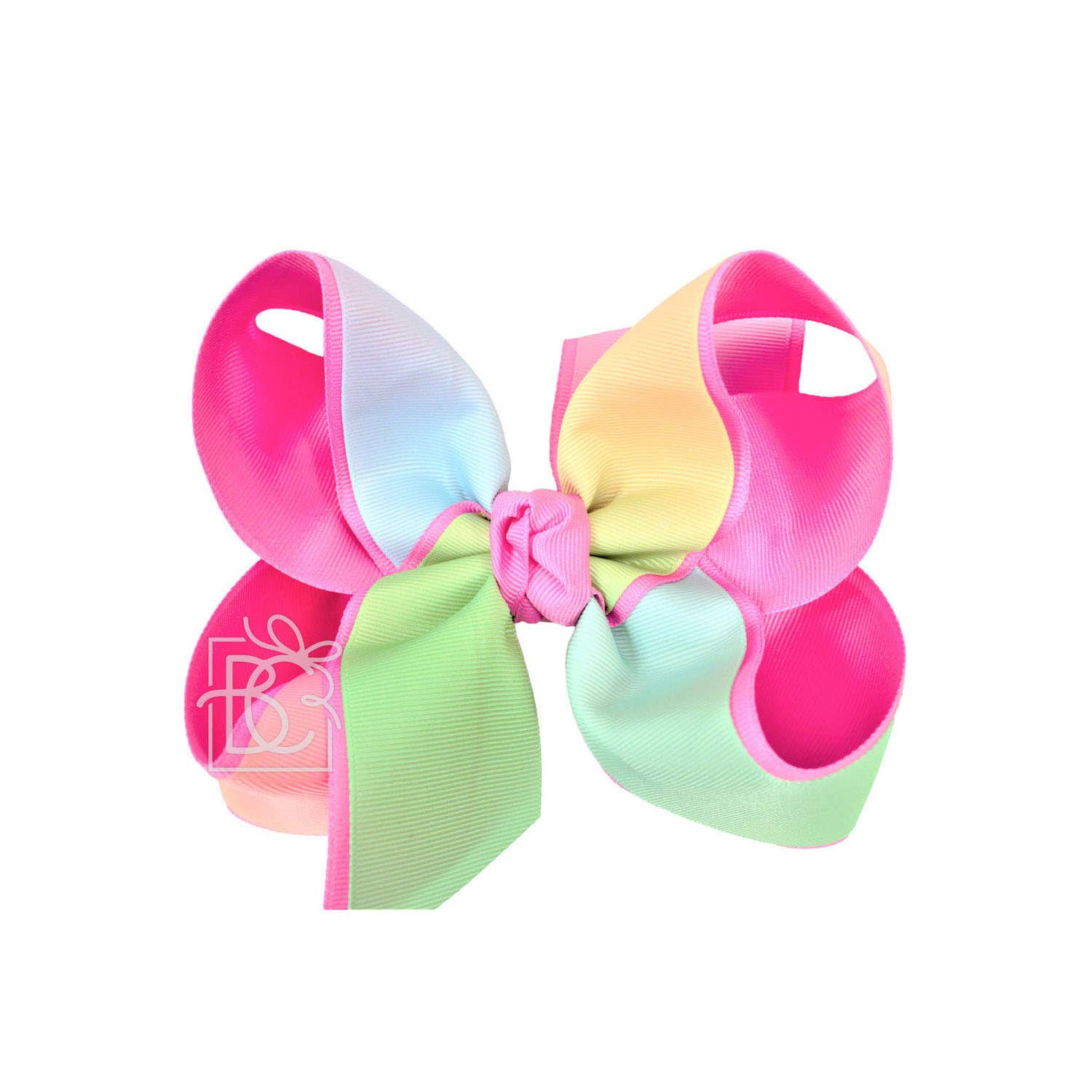 Layered Pastel Large Bow - Blissful Boutique