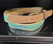 Leather Ribbon Fish Belt - Blissful Boutique