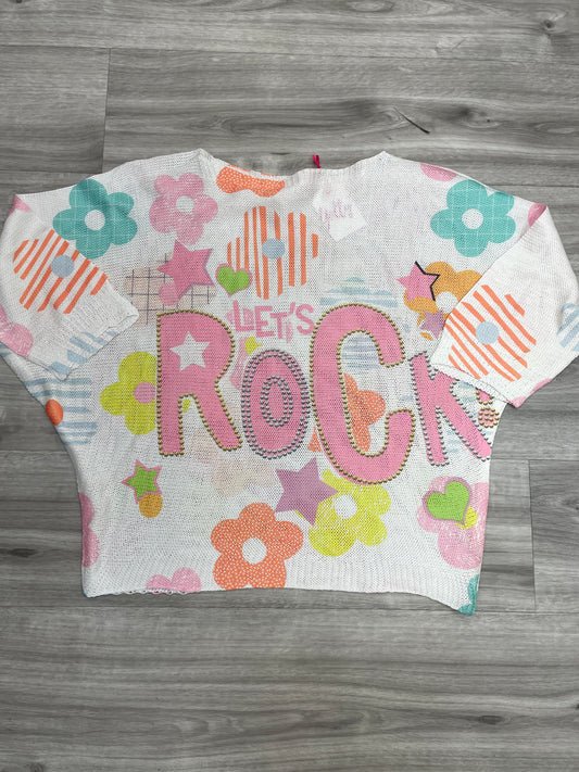 "Let's Rock!" Sweater - Blissful Boutique