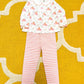 Little Girls Pumpkin Legging Set - Blissful Boutique