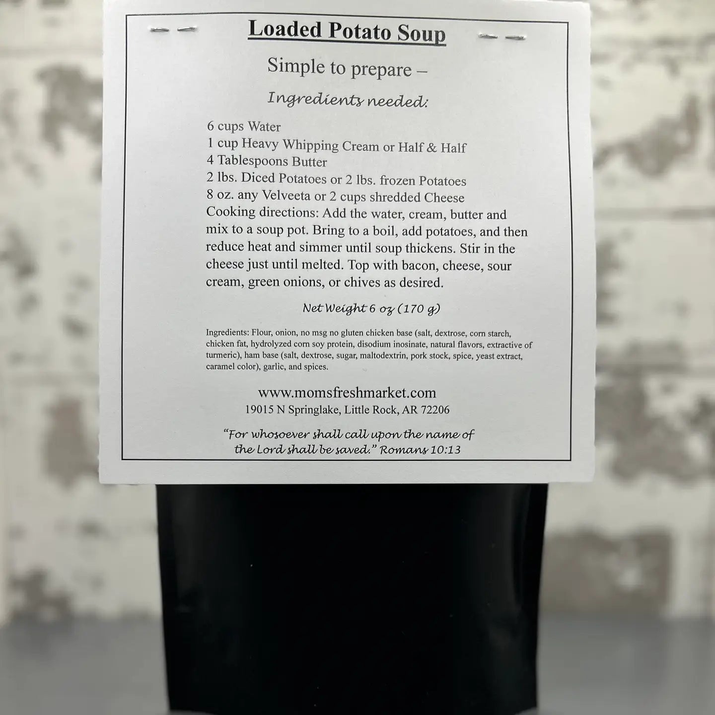Loaded Potato Soup Mix - Blissful Boutique