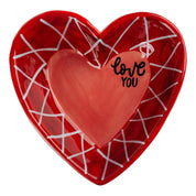 LOVE YOU HEART TRINKET TRAY - Blissful Boutique