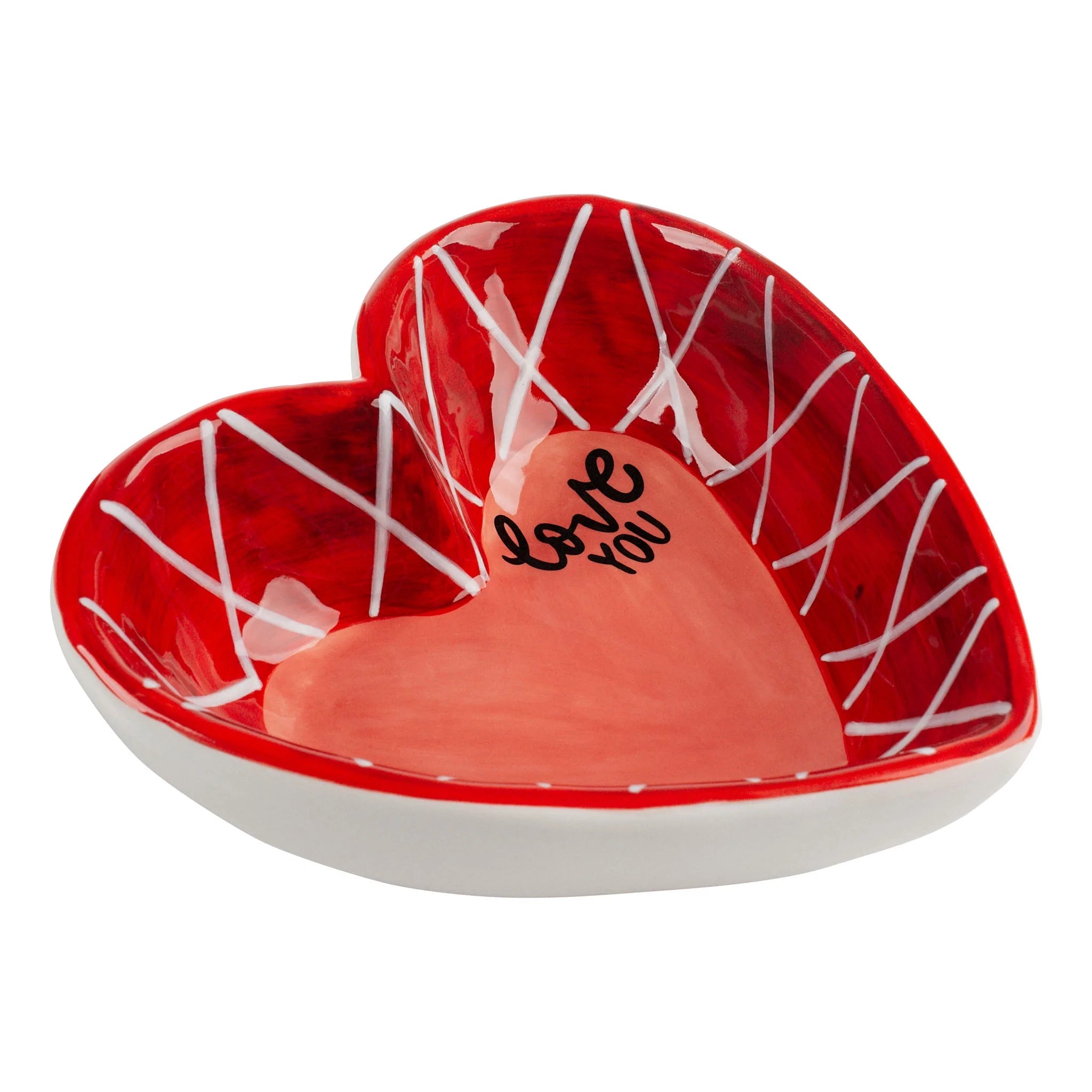 LOVE YOU HEART TRINKET TRAY - Blissful Boutique