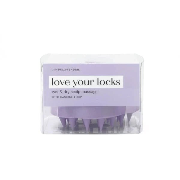 Love Your Locks Wet & Dry Scalp Massager with hanging loop - Blissful Boutique