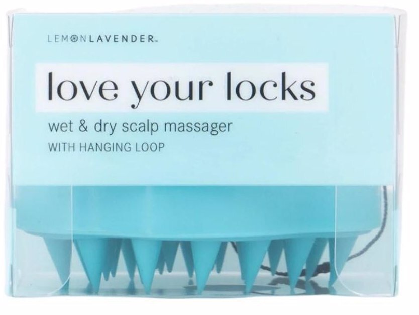 Love Your Locks Wet & Dry Scalp Massager with hanging loop - Blissful Boutique