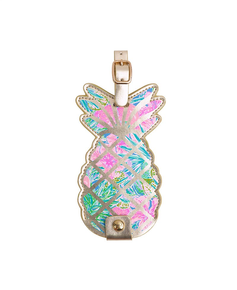 Luggage Tag, Swizzle In (Pineapple) - Blissful Boutique