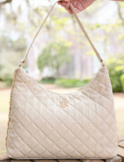 Maeve Quilted Tote - Blissful Boutique