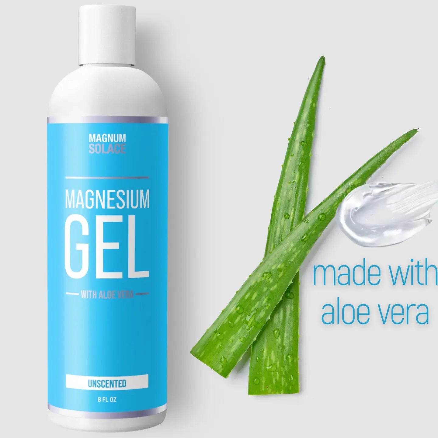 Magnesium Gel with Aloe | Massage Gel For Leg & Muscle Cramp - Blissful Boutique