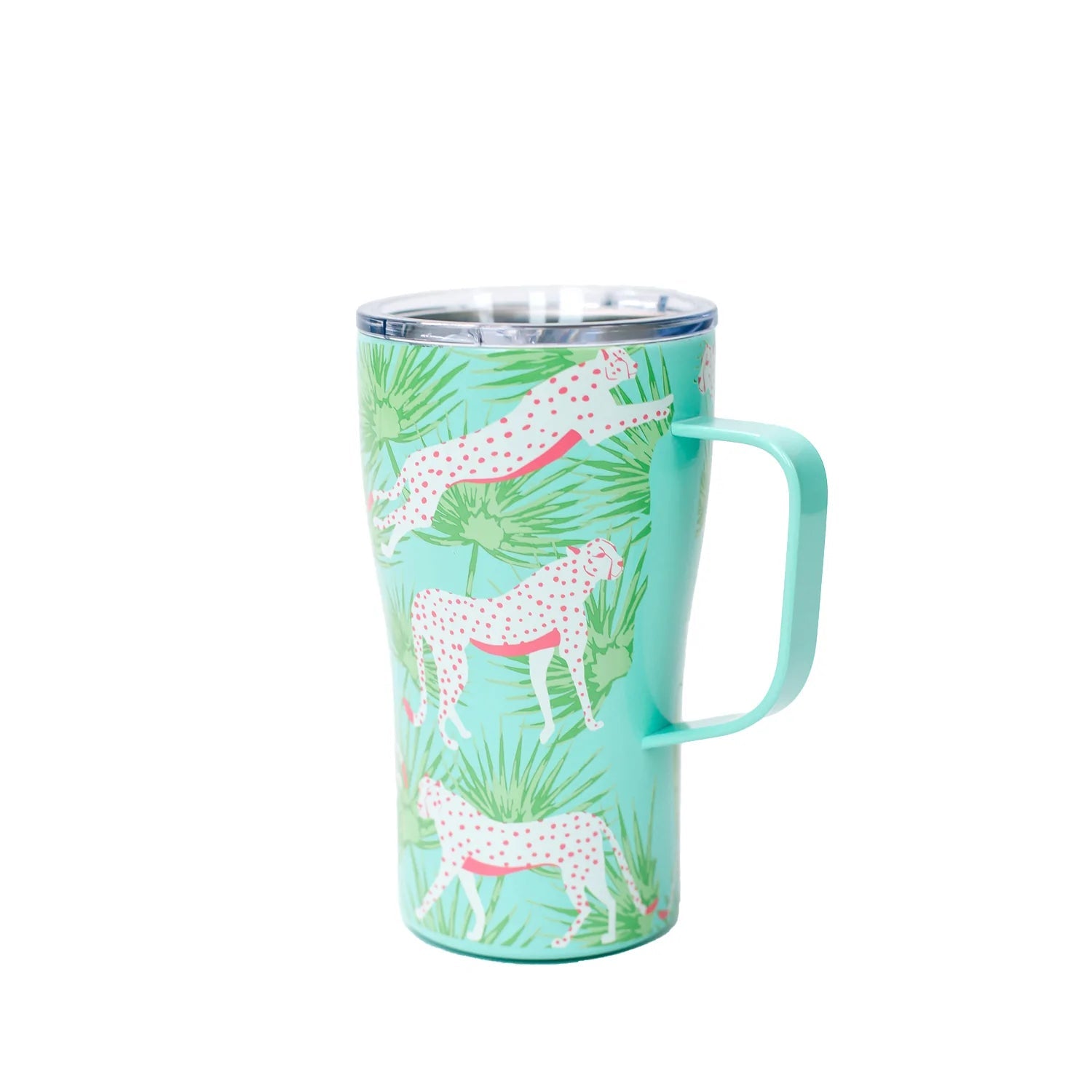 Mary Square Party Animal Stainless Curved Tumbler - Blissful Boutique