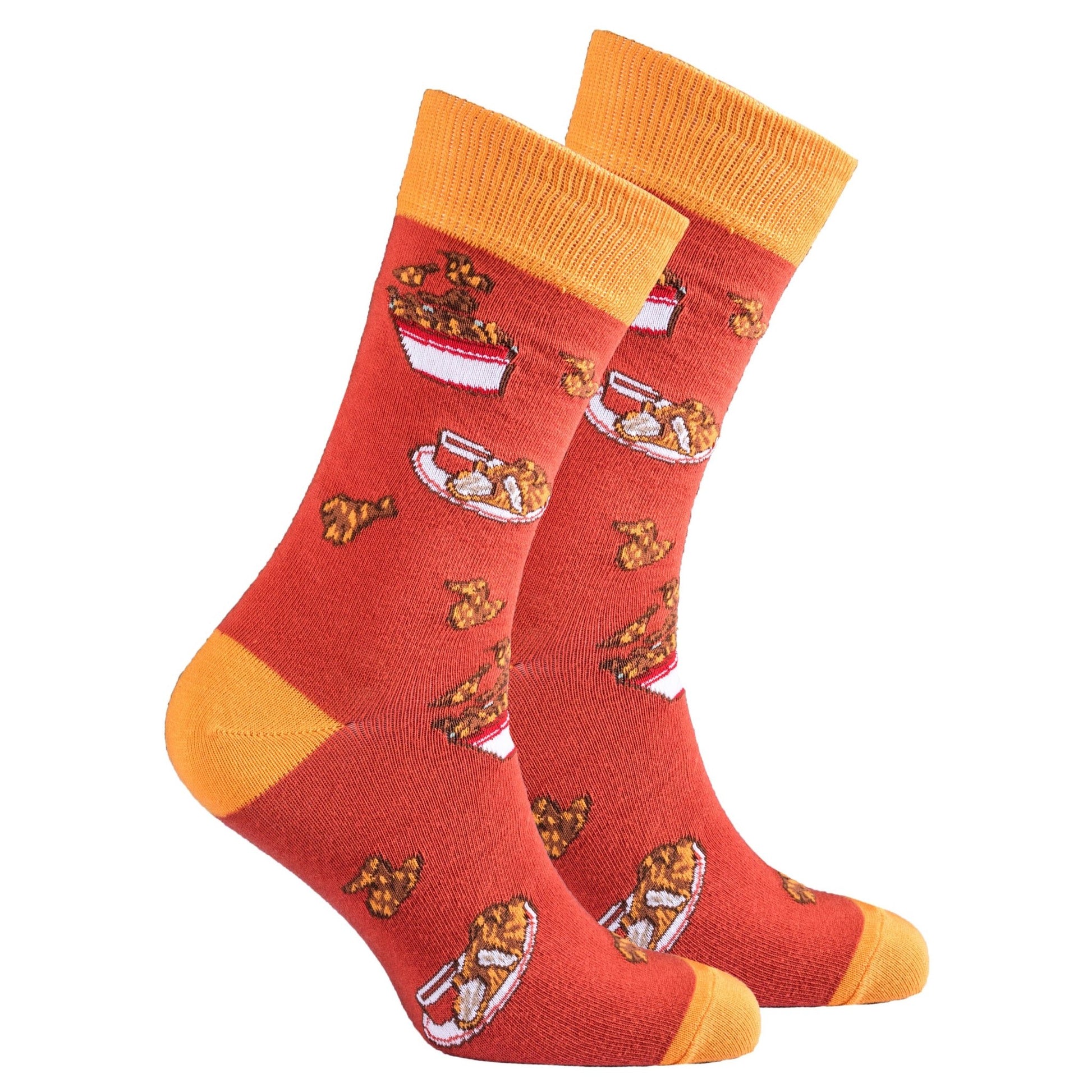 Men's Fried Chicken Crew Socks - Blissful Boutique