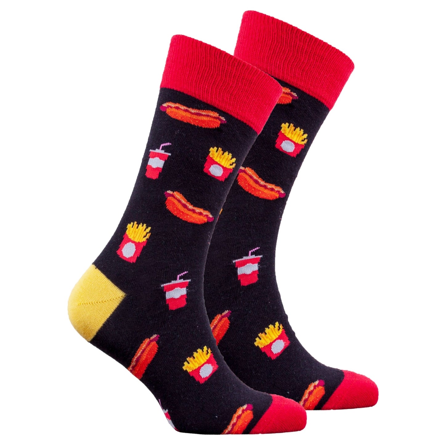 Men's Hotdogs Crew Socks - Blissful Boutique