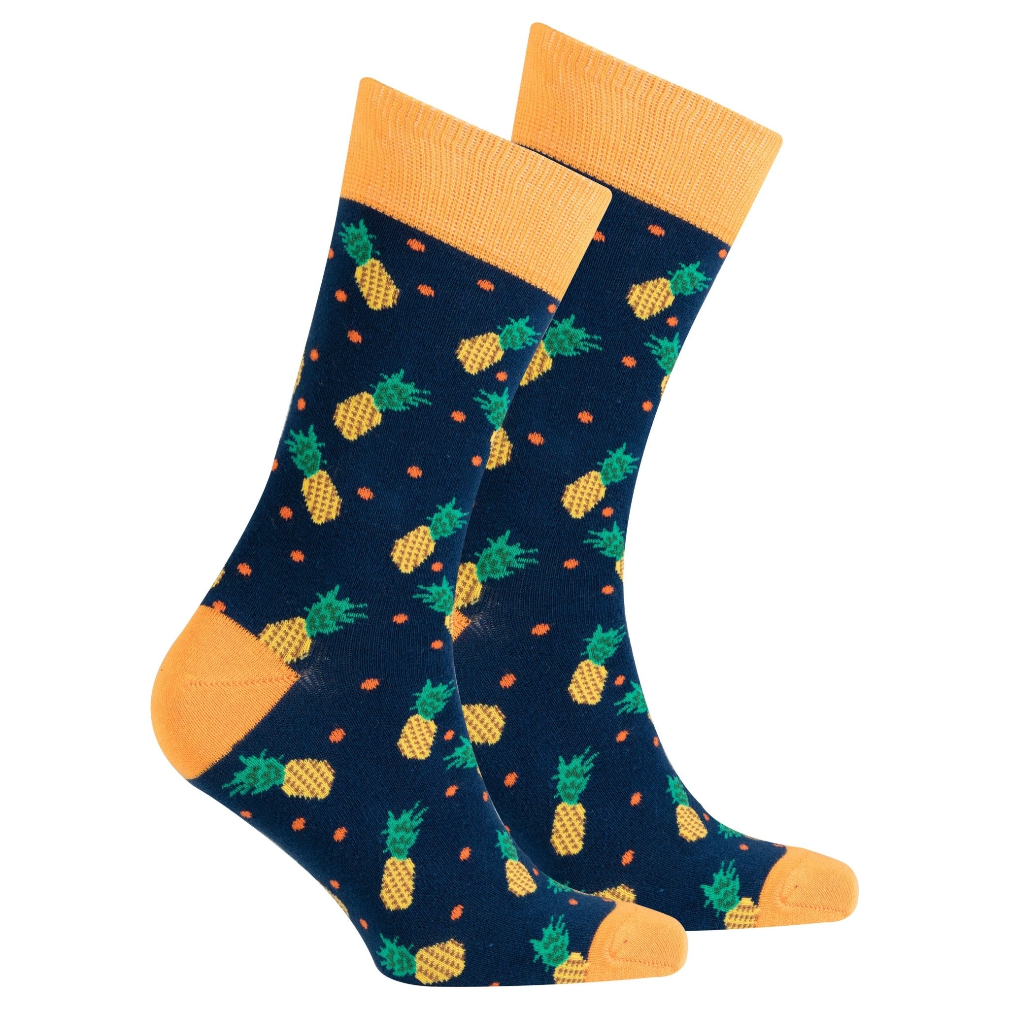 Men's Pineapple Crew Socks - Blissful Boutique