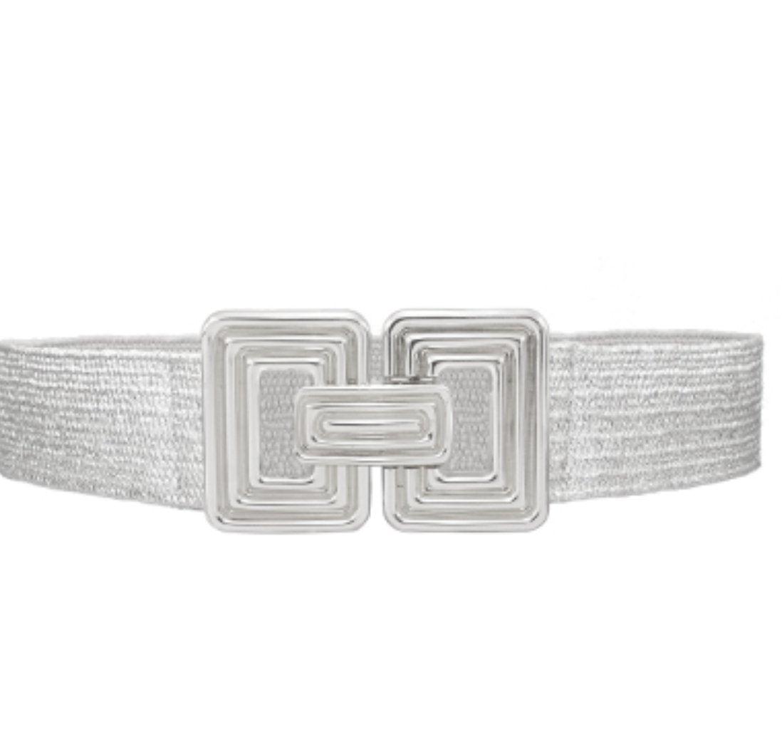 Metallic Straw Belt - Blissful Boutique