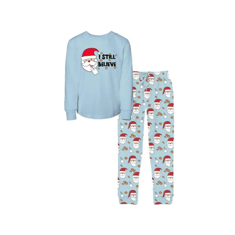 Milk N' Cookies Adult Long Sleeve Jammie Jogger Pant Set - Blissful Boutique