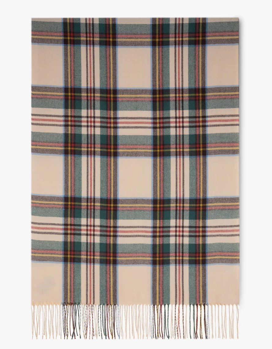 Modern Highland Plaid Scarf - Blissful Boutique