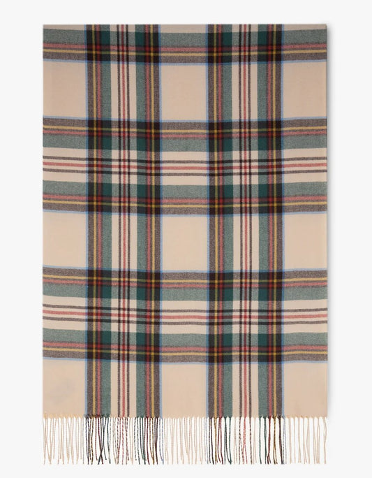 Modern Highland Plaid Scarf - Blissful Boutique