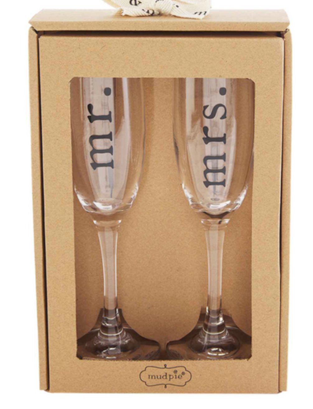 Mr. and Mrs. Flute Set - Blissful Boutique