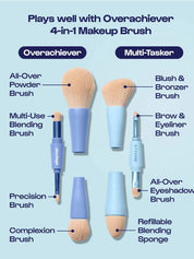 Multi - Tasker 4 - in - 1 Makeup Brushes - Blissful Boutique