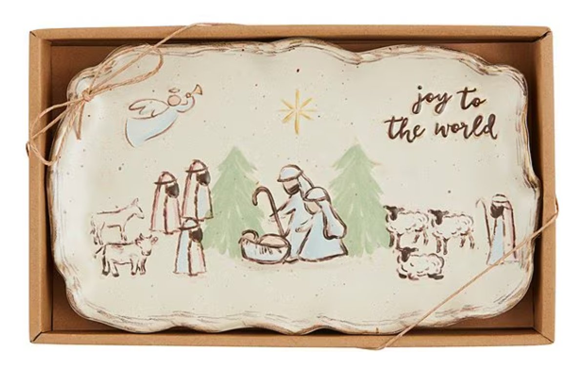 Nativity Plate - Blissful Boutique