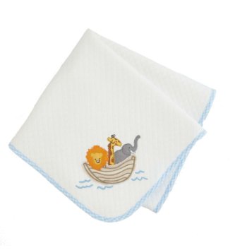 Noah's Ark Quilted Blanket - Blissful Boutique