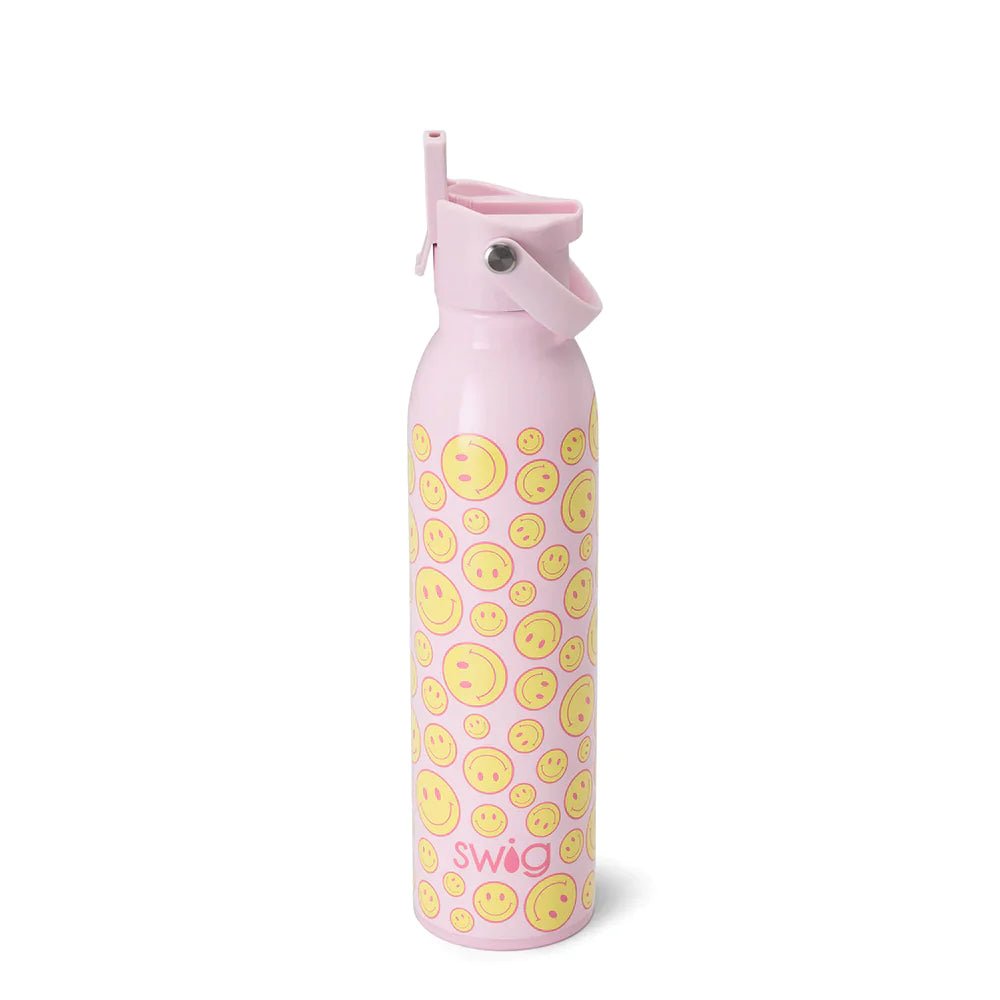 Oh Happy Day Flip + Sip Bottle (20 oz) - Blissful Boutique