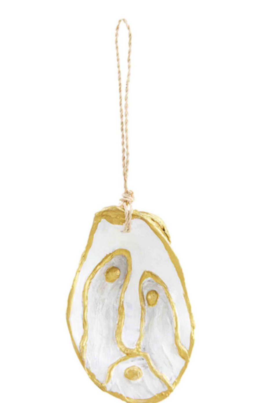 Oyster Shell Ornament - Blissful Boutique