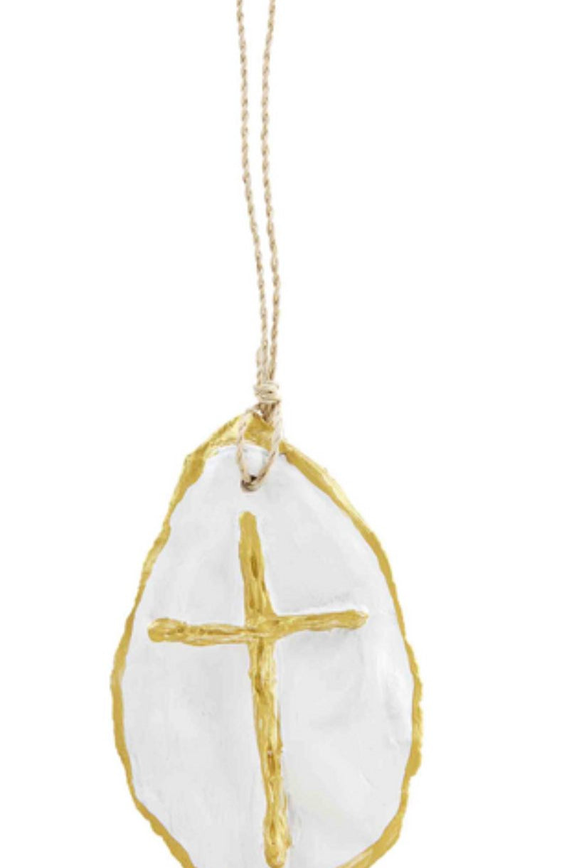 Oyster Shell Ornament - Blissful Boutique