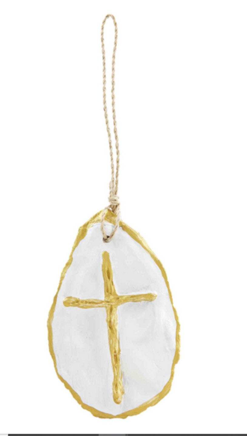 Oyster Shell Ornament - Blissful Boutique