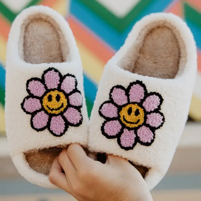 Pattern Slippers (Multiple Styles Available) - Blissful Boutique