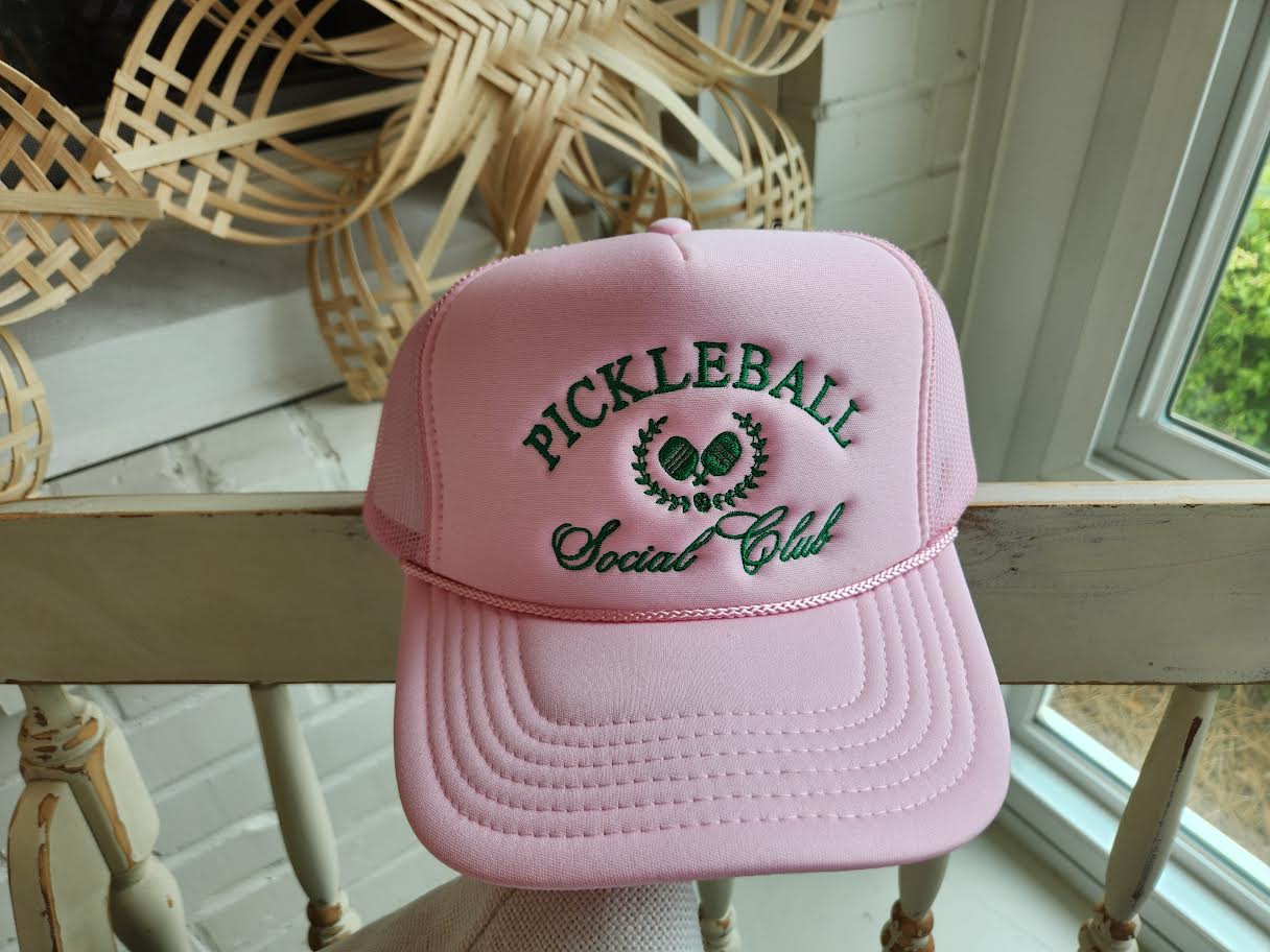 Pickle Ball Trucker Cap - Blissful Boutique