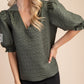 Puff Sleeve Top - Blissful Boutique